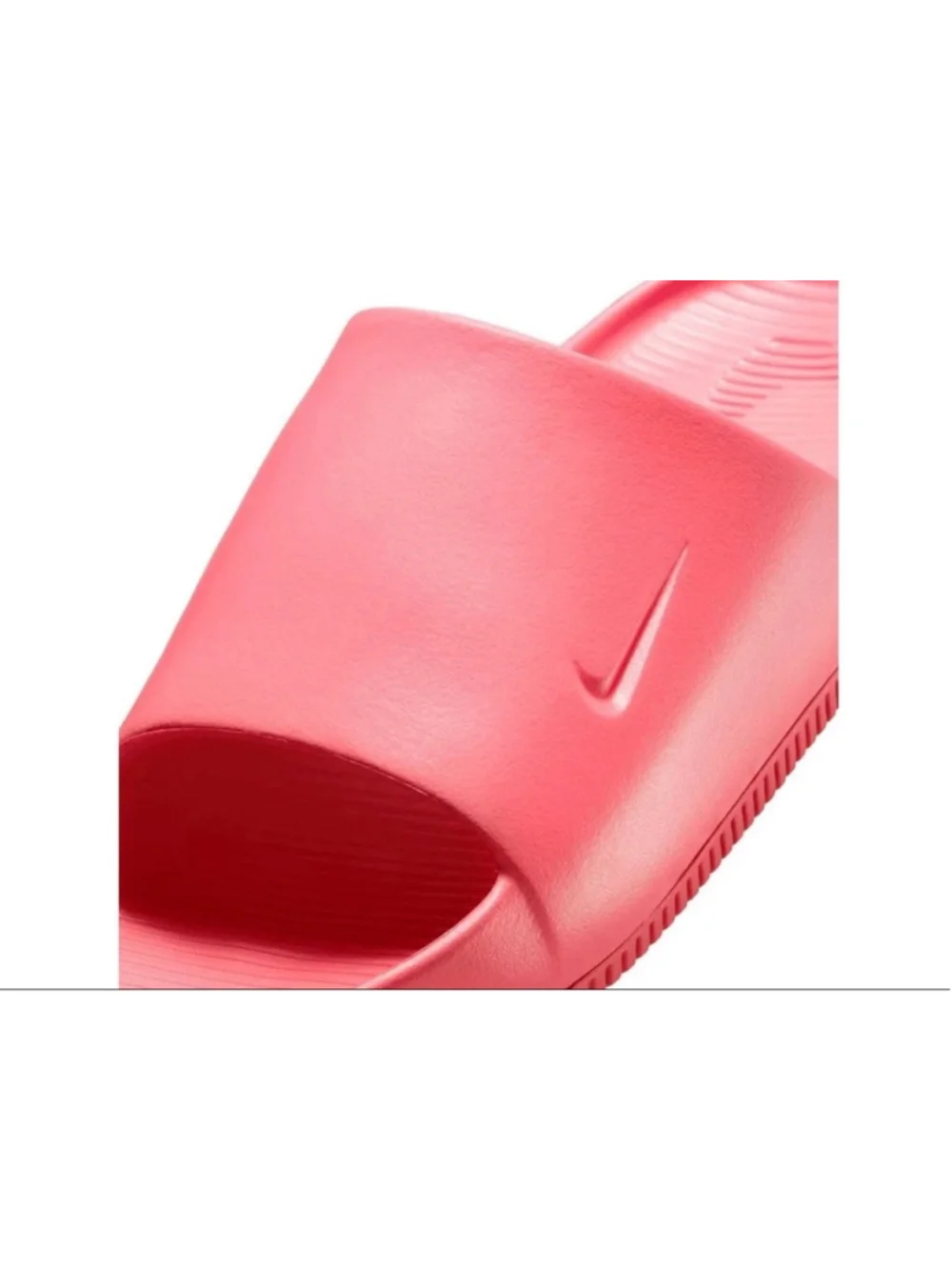 Nike Calm Slides Womens Size 11 Pink Slip On Sandals Comfort NWT